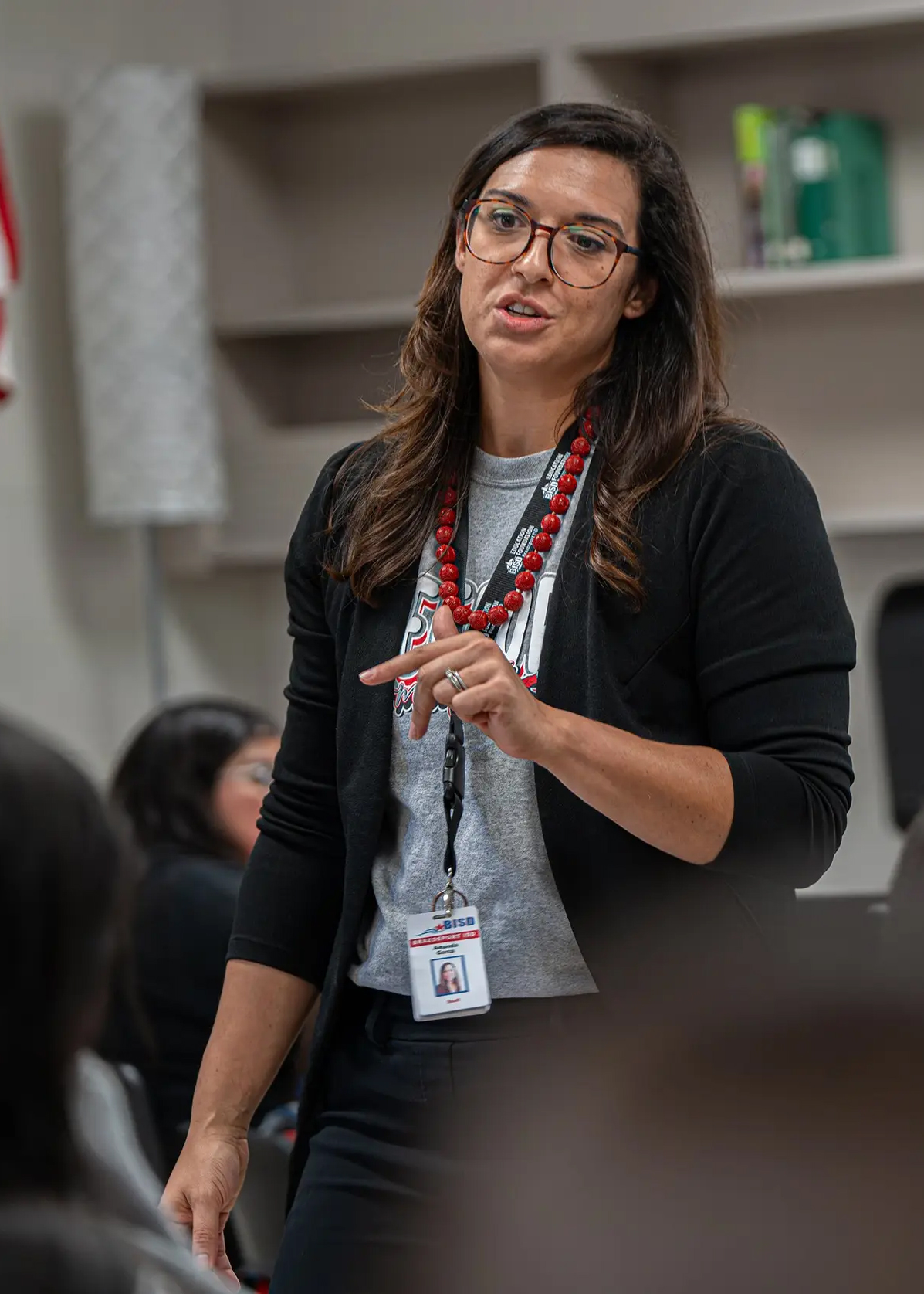 First-year educator Amanda Garza McIntyre 